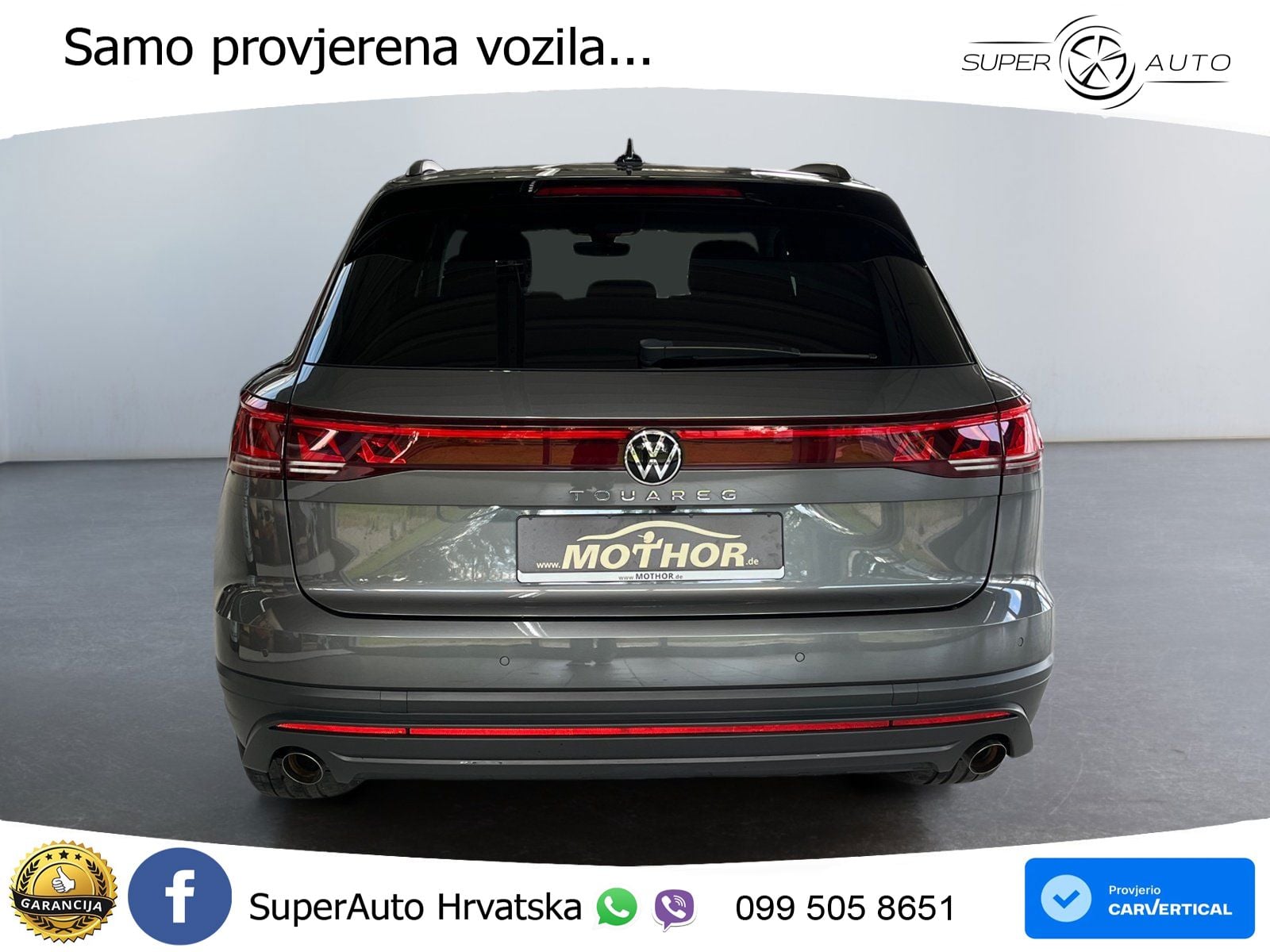 Volkswagen Touareg 3.0 V6 TDI (231 KS) 4MOTION Tiptronic ZRAČNI+ACC+GR SJED+KAM