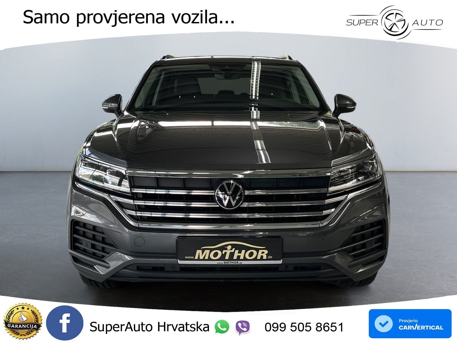 Volkswagen Touareg 3.0 V6 TDI (231 KS) 4MOTION Tiptronic ZRAČNI+ACC+GR SJED+KAM
