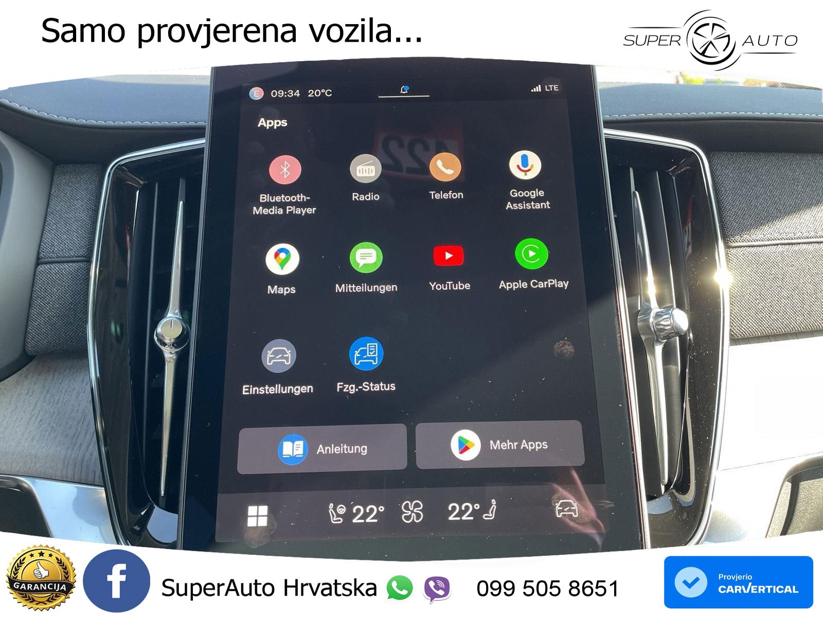Volvo XC90 2.0 B5 AWD Automatic LED+GR SJED+ACC
