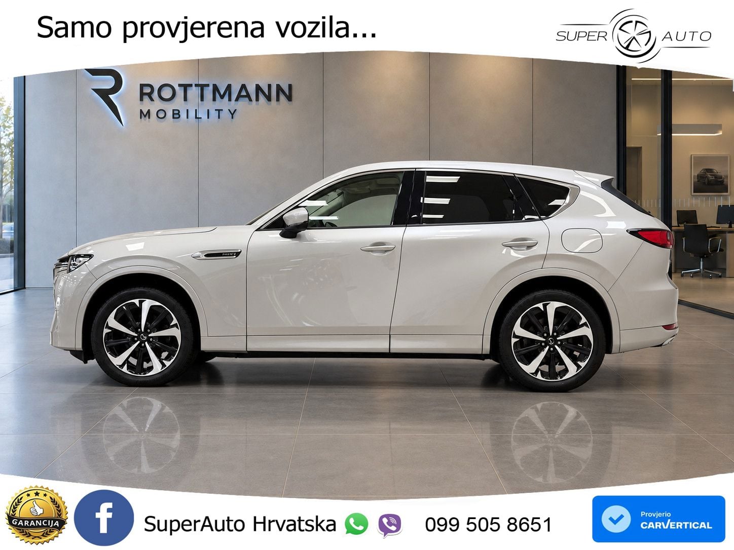 Mazda CX-60 3.3 e-Skyactiv D (254 KS) AWD Automatic LED+GR SJED+ACC