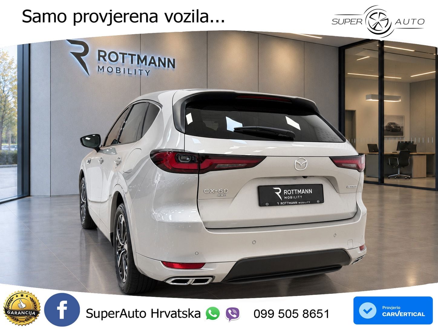 Mazda CX-60 3.3 e-Skyactiv D (254 KS) AWD Automatic LED+GR SJED+ACC
