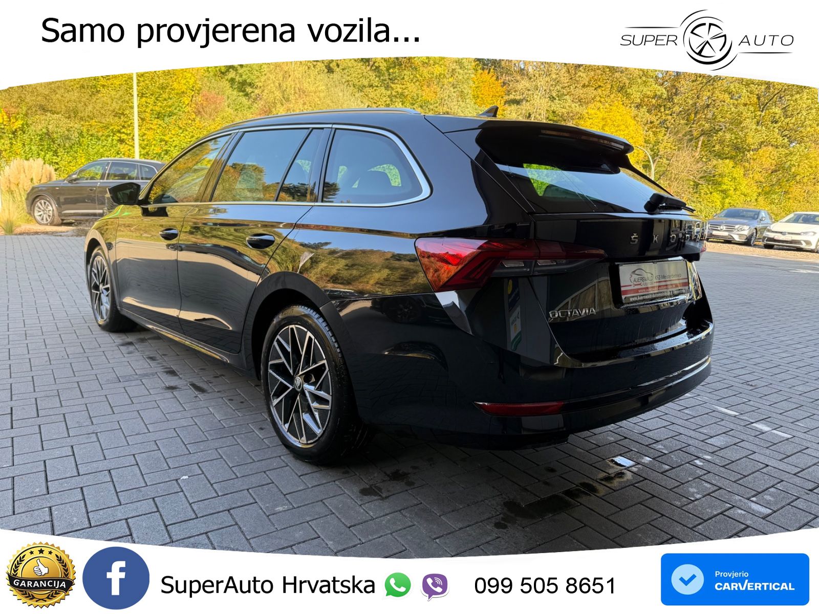 Škoda Octavia Combi 2.0 TDI (150 KS) DSG LED+GR SJED+ACC