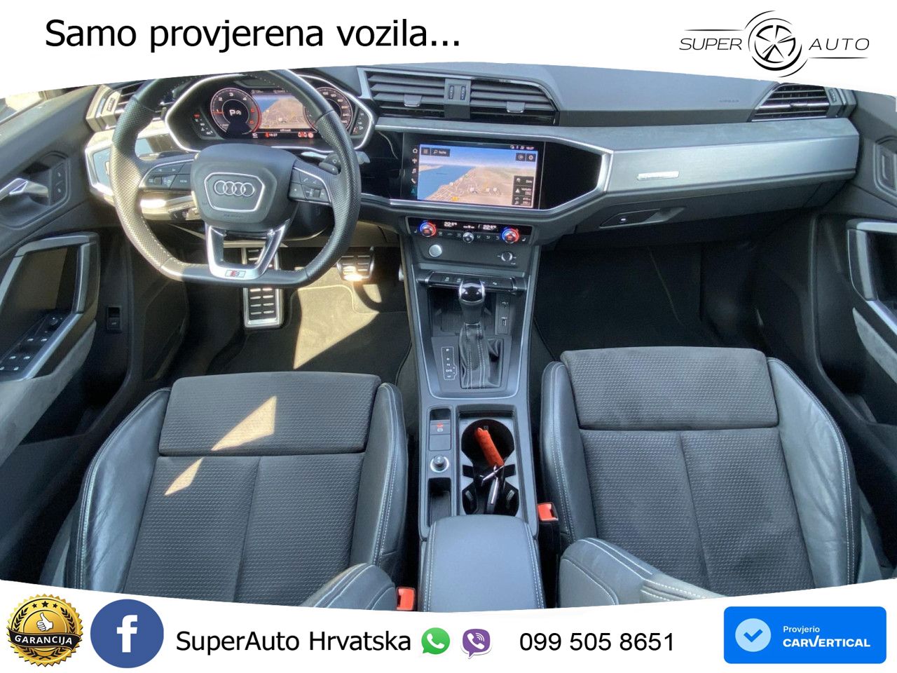 Audi Q3 40 TDI (190 KS) quattro S tronic S line LED+GR SJED+ACC