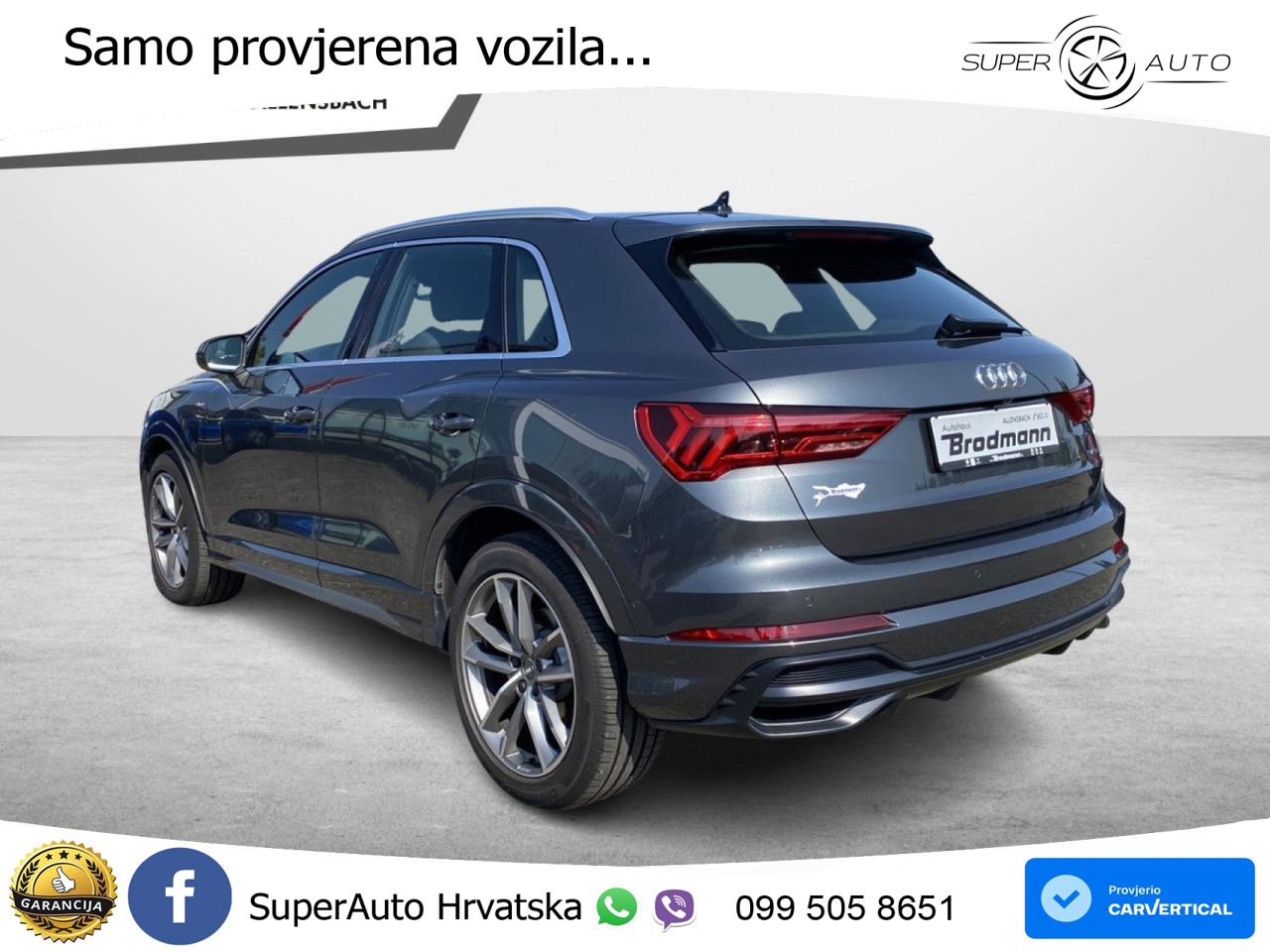 Audi Q3 40 TDI (190 KS) quattro S tronic S line LED+GR SJED+ACC