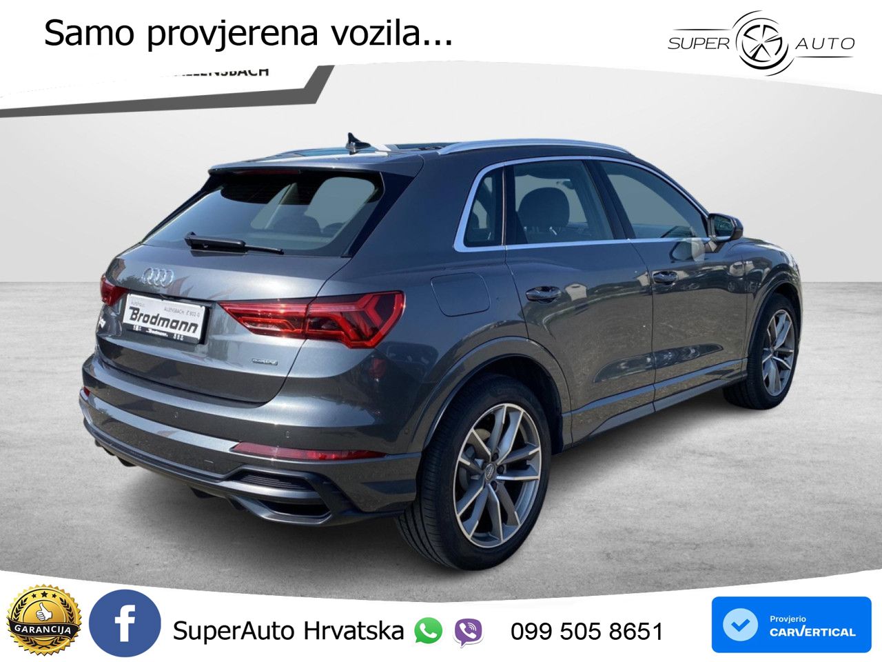 Audi Q3 40 TDI (190 KS) quattro S tronic S line LED+GR SJED+ACC