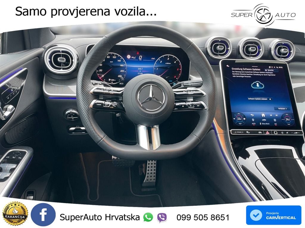 Mercedes GLC 220d (197 KS) 4MATIC 9G-TRONIC AMG LED+GR SJED+ACC