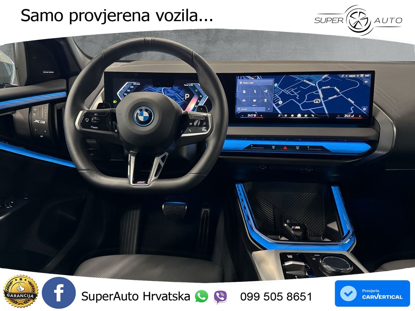 BMW X3 30e xDrive Steptronic M Sport LED+GR SJED+ACC