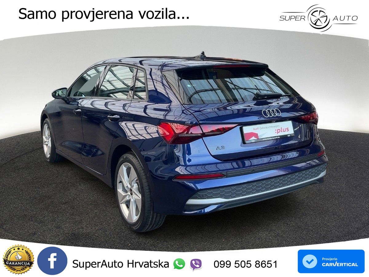 Audi A3 35 TFSI (150 KS) S tronic advanced LED+GR SJED+ACC