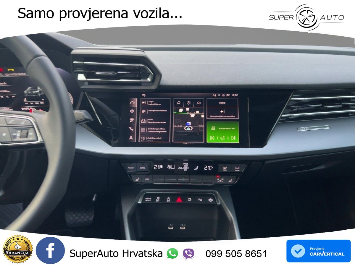 Audi A3 35 TFSI (150 KS) S tronic advanced LED+GR SJED+ACC