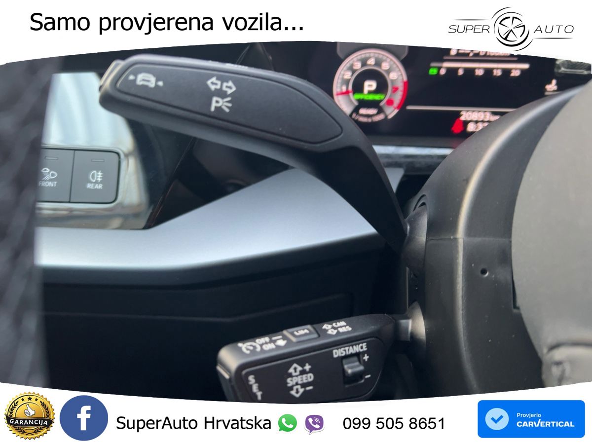 Audi A3 35 TFSI (150 KS) S tronic advanced LED+GR SJED+ACC