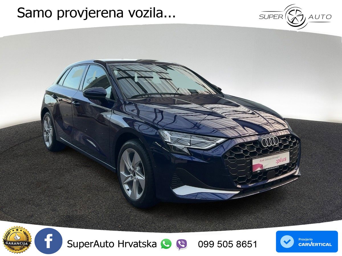 Audi A3 35 TFSI (150 KS) S tronic advanced LED+GR SJED+ACC