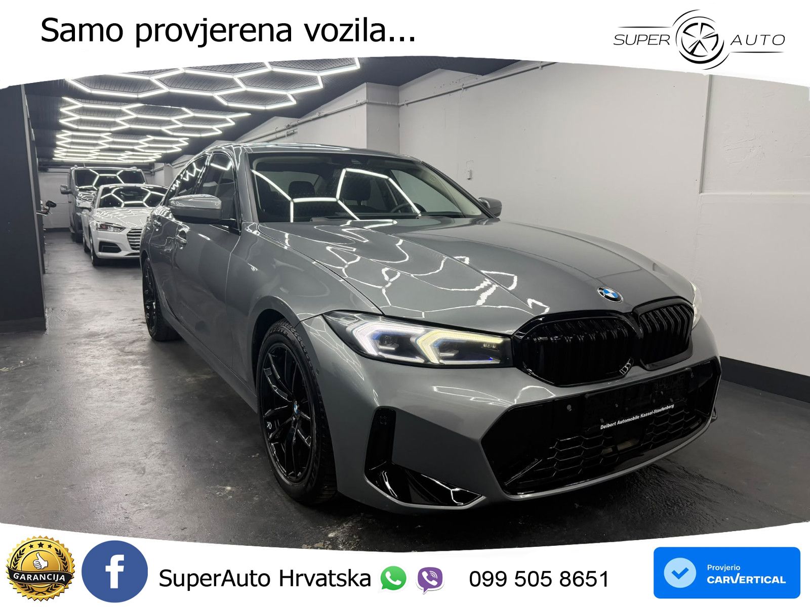 BMW 320d (190 KS) Steptronic M Sport LED+GR SJED+ACC