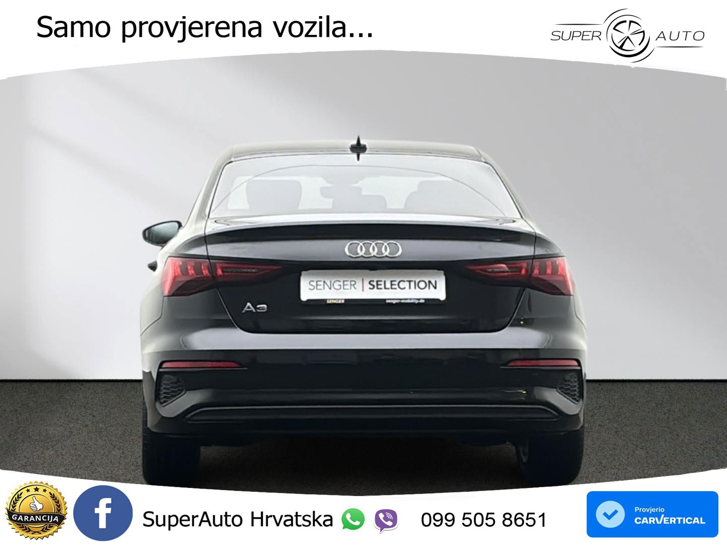 Audi A3 Limuzina 35 TDI (150 KS) S tronic LED+GR SJED+ACC