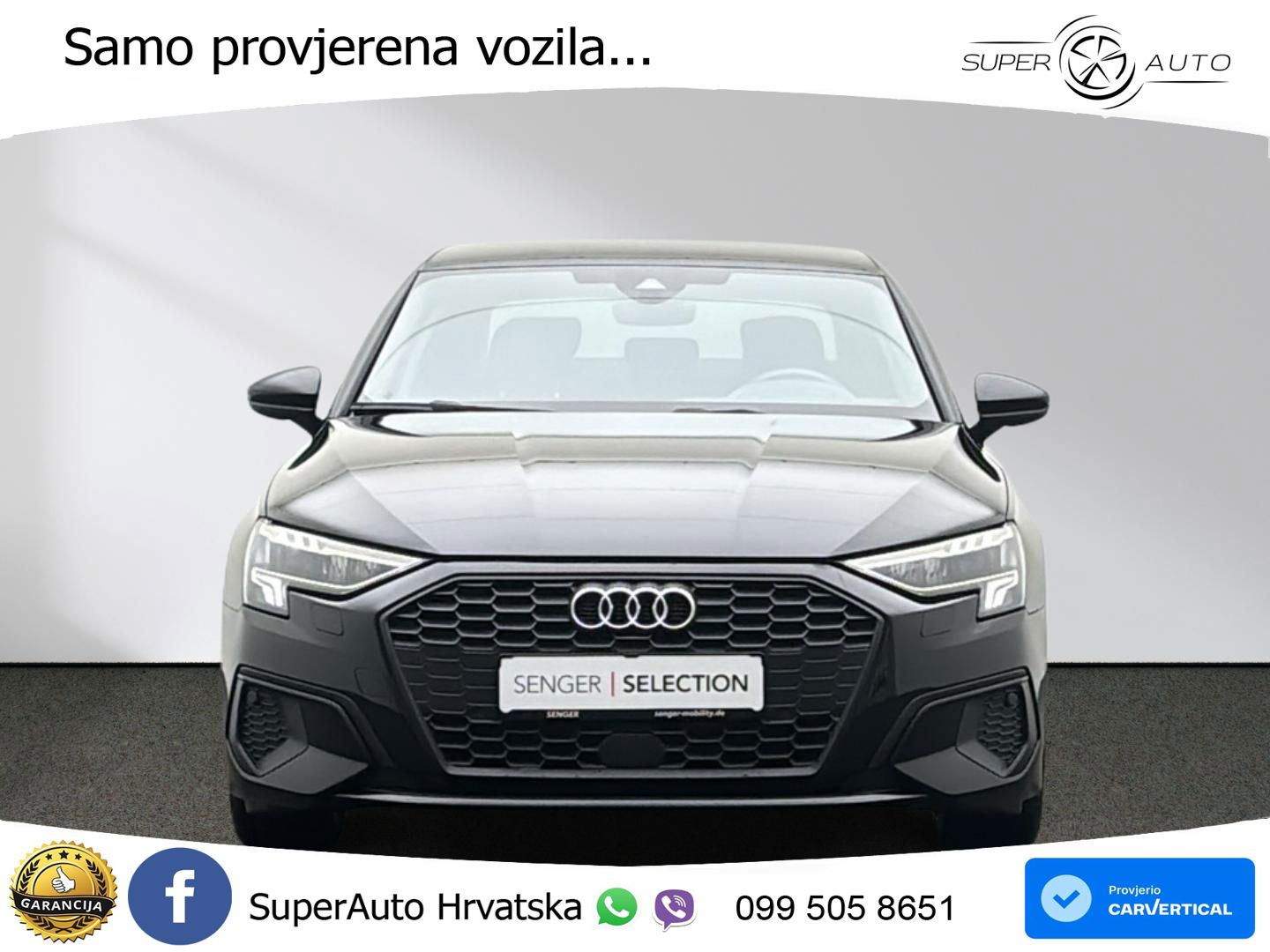 Audi A3 Limuzina 35 TDI (150 KS) S tronic LED+GR SJED+ACC