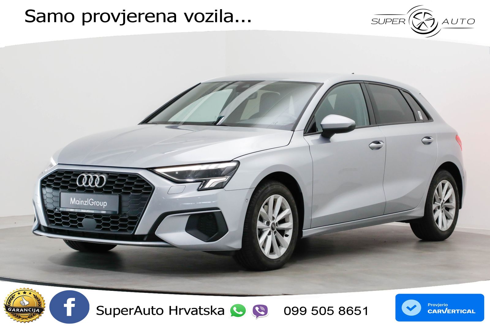 Audi A3 35 TDI (150 KS) S tronic LED+GR SJED+ACC