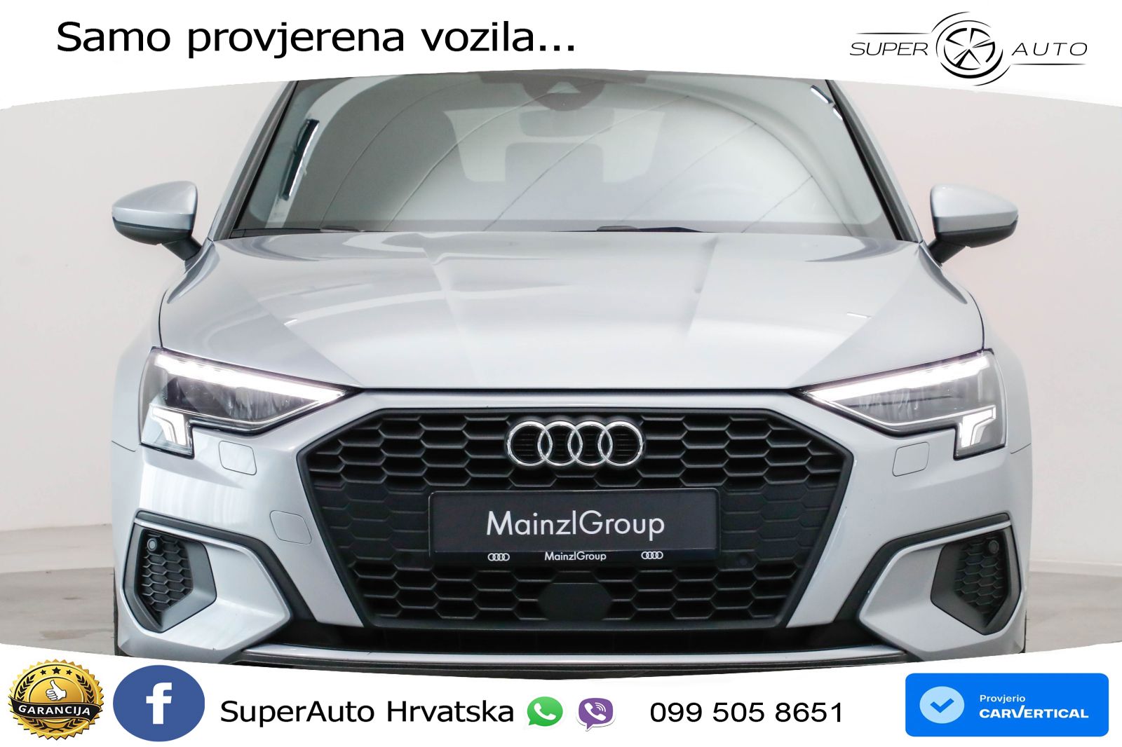 Audi A3 35 TDI (150 KS) S tronic LED+GR SJED+ACC