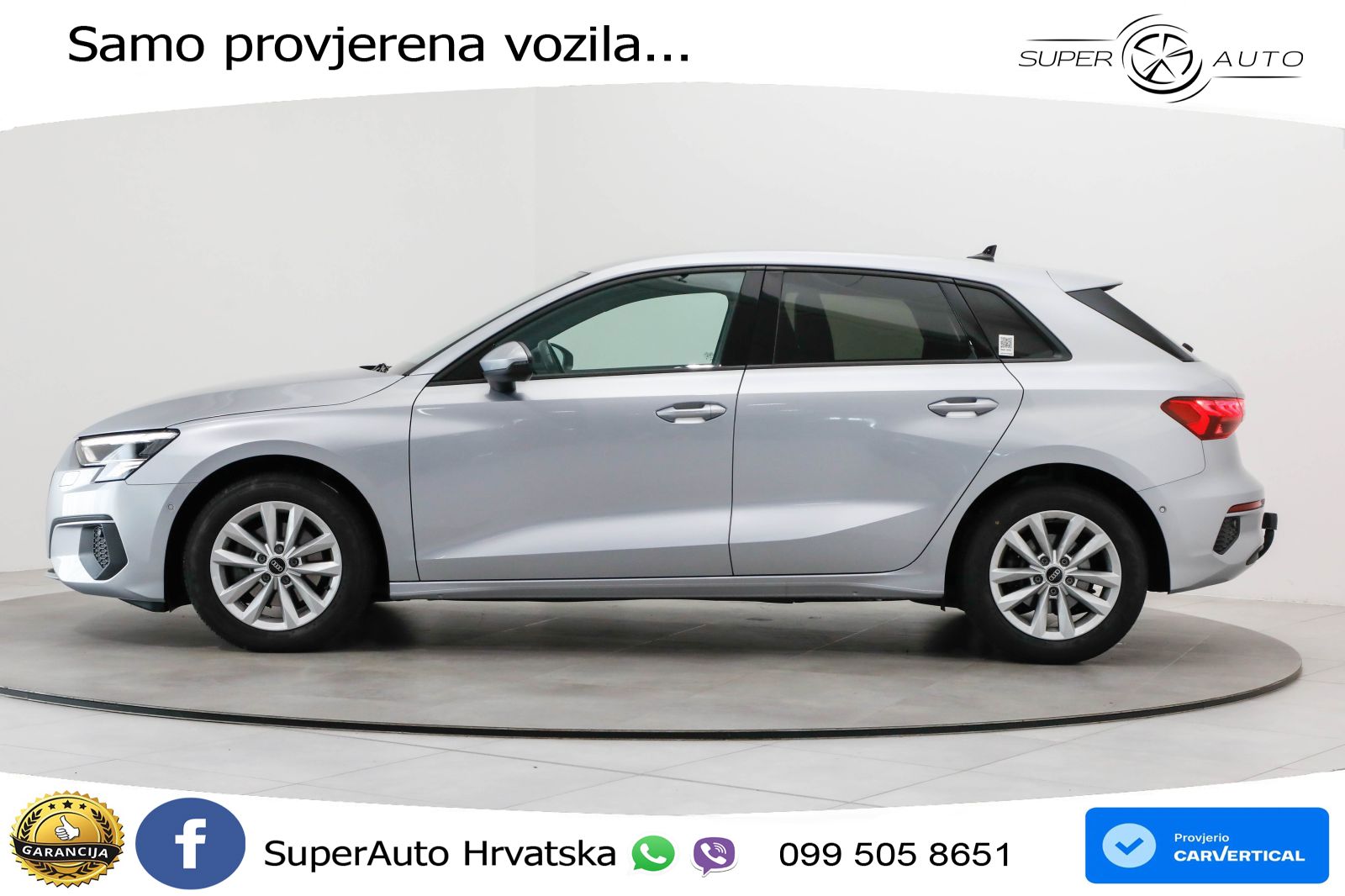 Audi A3 35 TDI (150 KS) S tronic LED+GR SJED+ACC