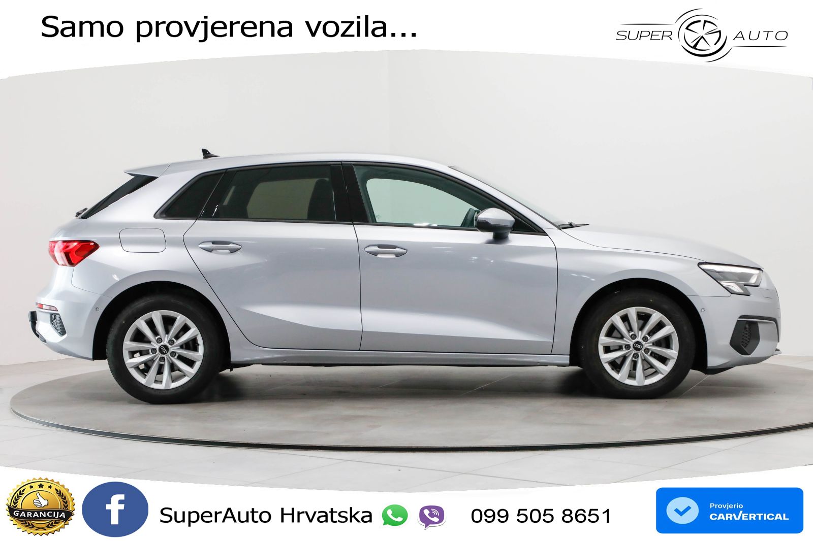 Audi A3 35 TDI (150 KS) S tronic LED+GR SJED+ACC
