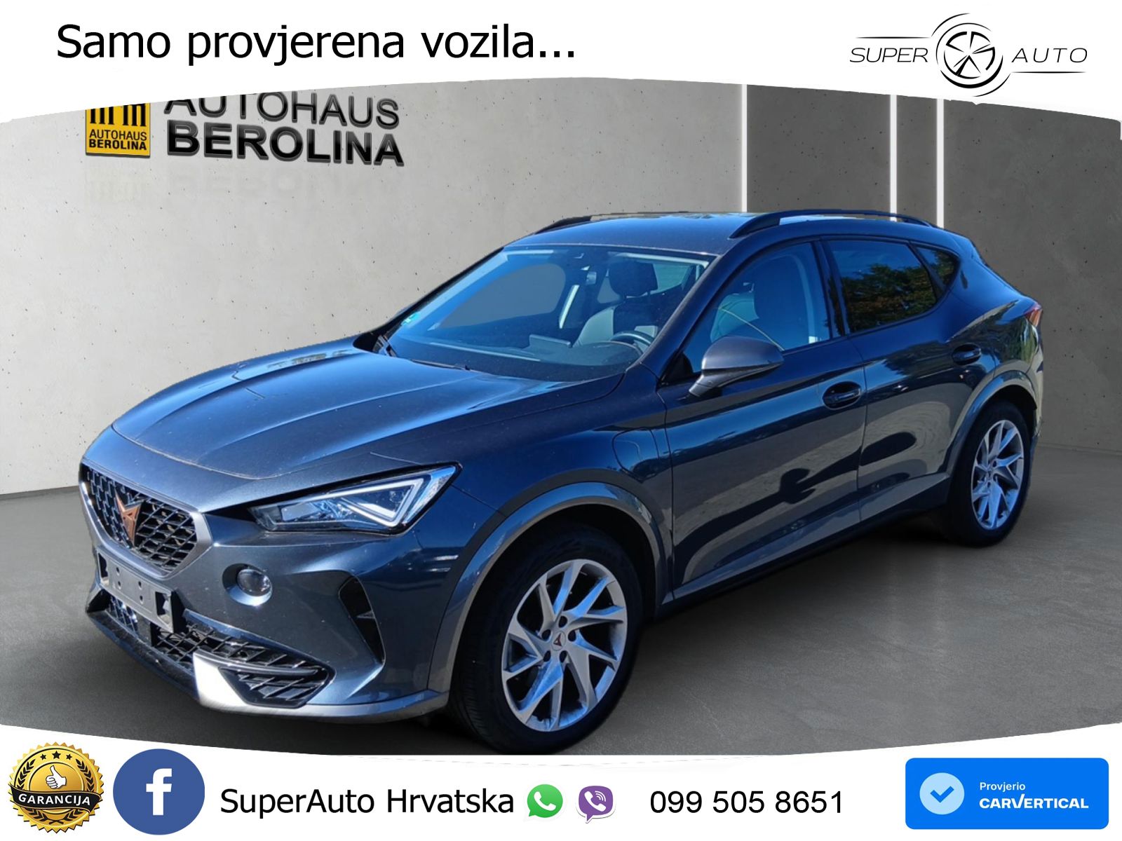 Cupra Formentor 1.4 TSI (204 KS) e-Hybrid DSG LED+GR SJED+ACC