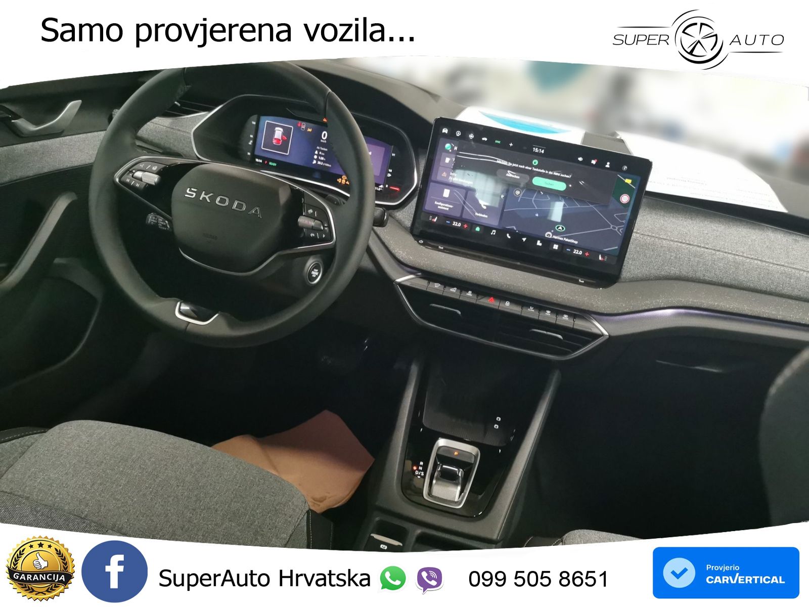 Škoda Octavia Combi 1.5 TSI (150 KS) DSG LED+GR SJED+ACC