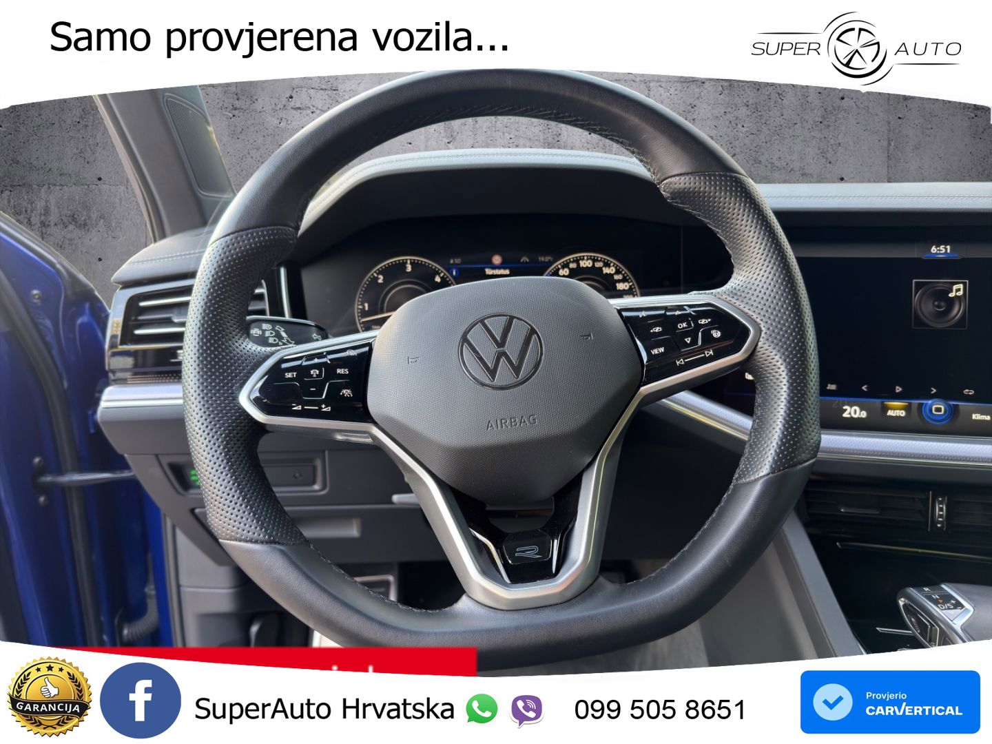 Volkswagen Touareg 3.0 V6 TDI (286 KS) 4MOTION Tiptronic R-Line ACC+GR SJED+360+PANO