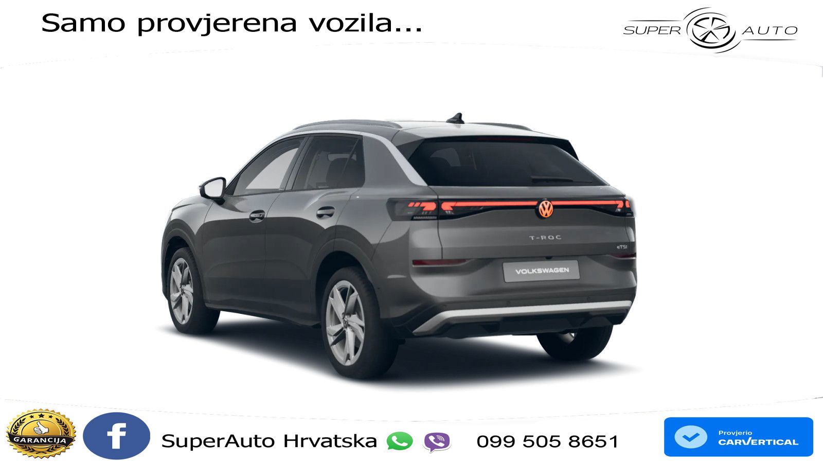 Volkswagen T-Roc II 1.5 eTSI (150 KS)  DSG LED+GR SJED+ACC