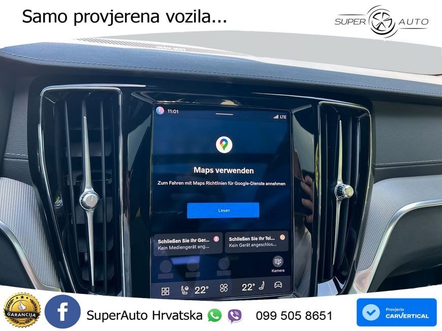 Volvo V60 2.0 B4 Benzin Automatic ACC+HEAD+4xGR SJED+360+PANO