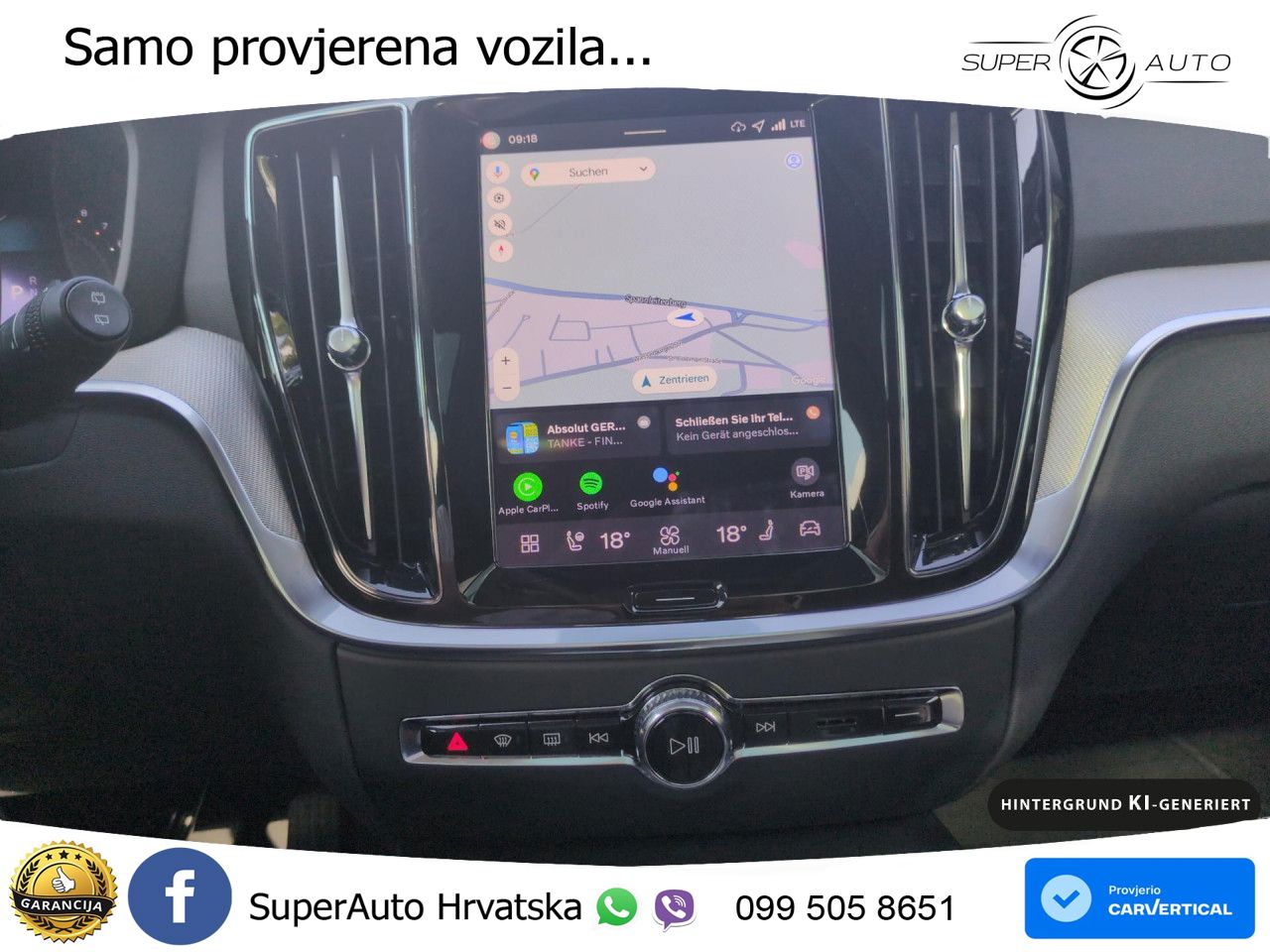 Volvo V60 2.0 B4 Benzin DCT LED+GR SJED+ACC