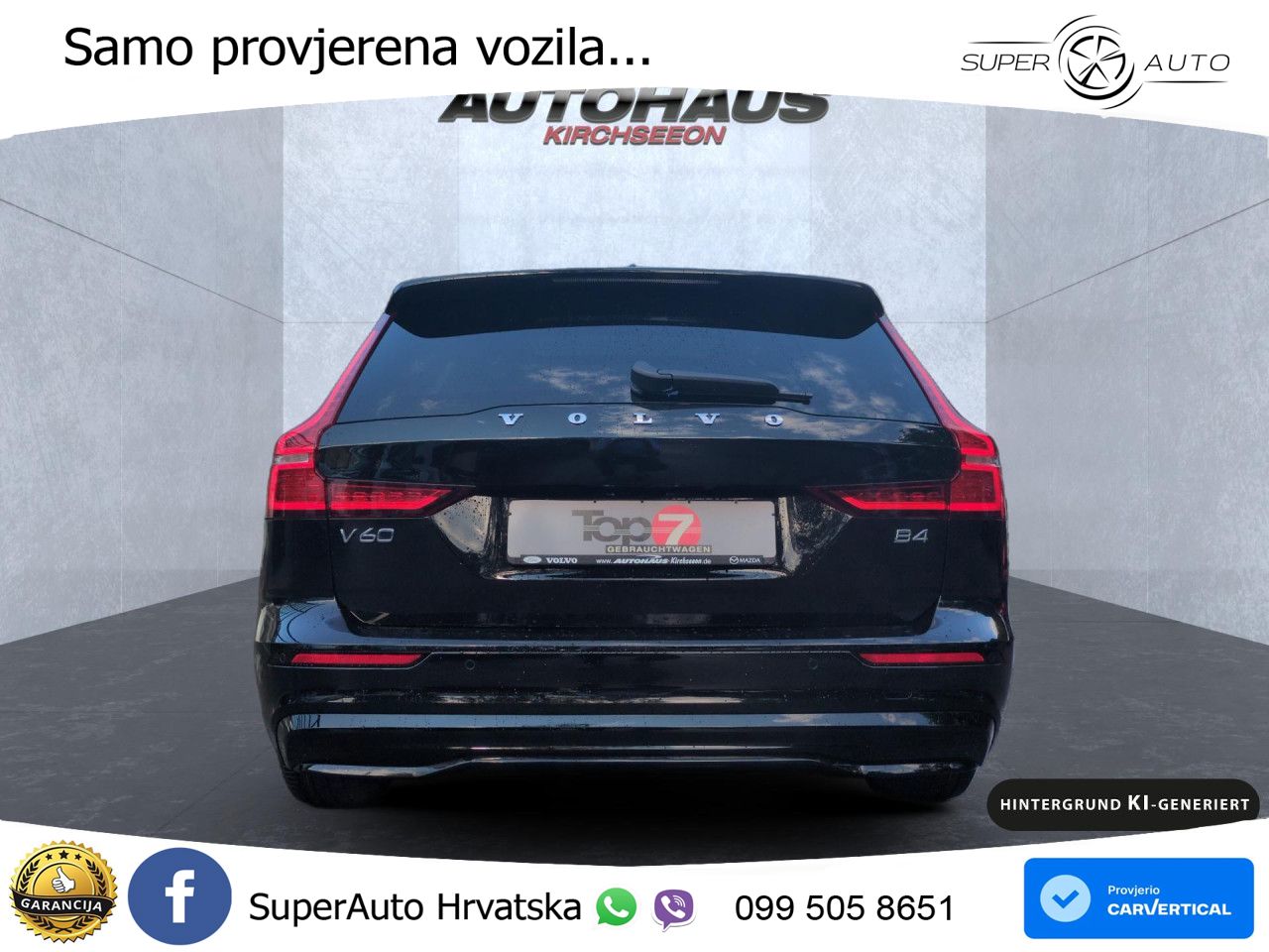 Volvo V60 2.0 B4 Benzin DCT LED+GR SJED+ACC