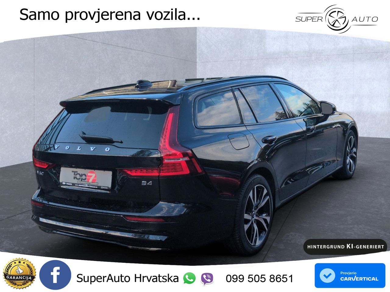 Volvo V60 2.0 B4 Benzin DCT LED+GR SJED+ACC