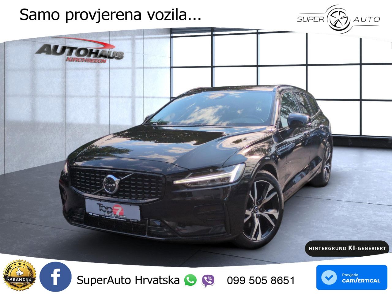 Volvo V60 2.0 B4 Benzin DCT LED+GR SJED+ACC