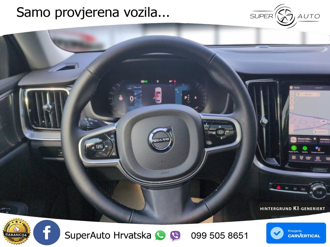 Volvo V60 2.0 B4 Benzin DCT LED+GR SJED+ACC