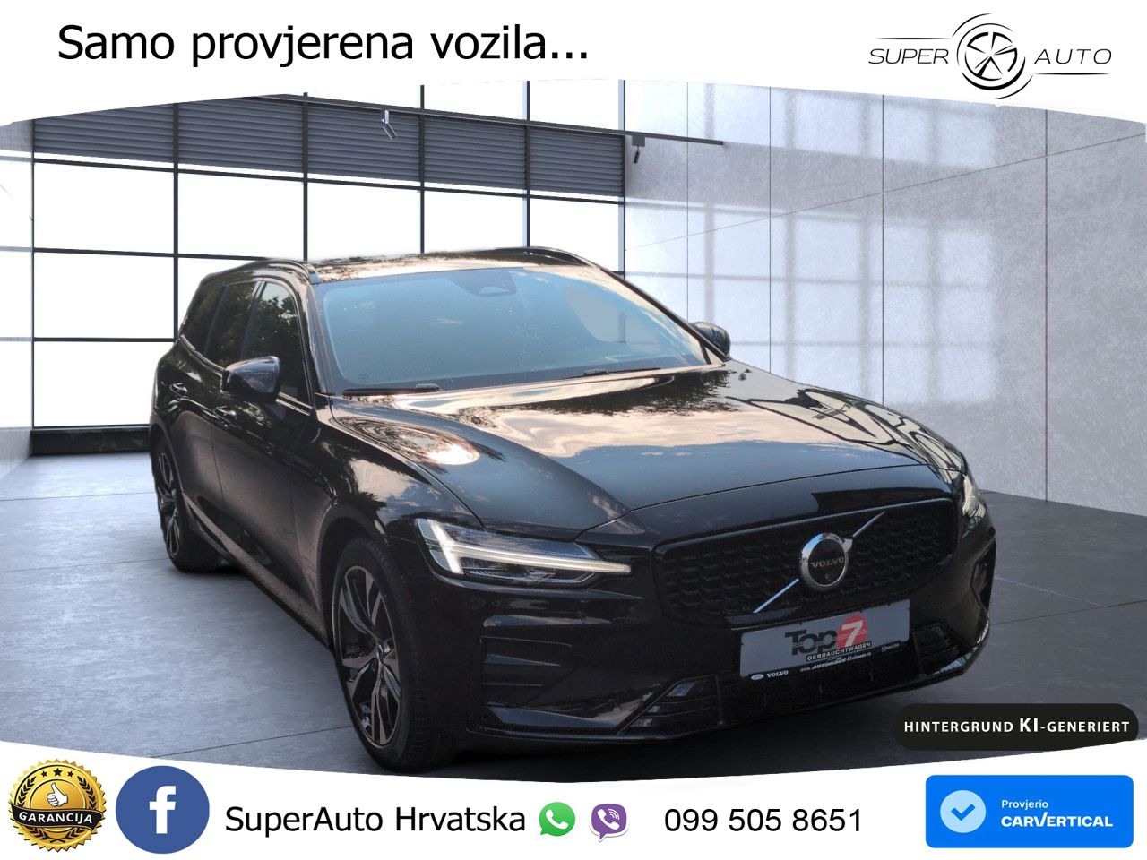 Volvo V60 2.0 B4 Benzin DCT LED+GR SJED+ACC