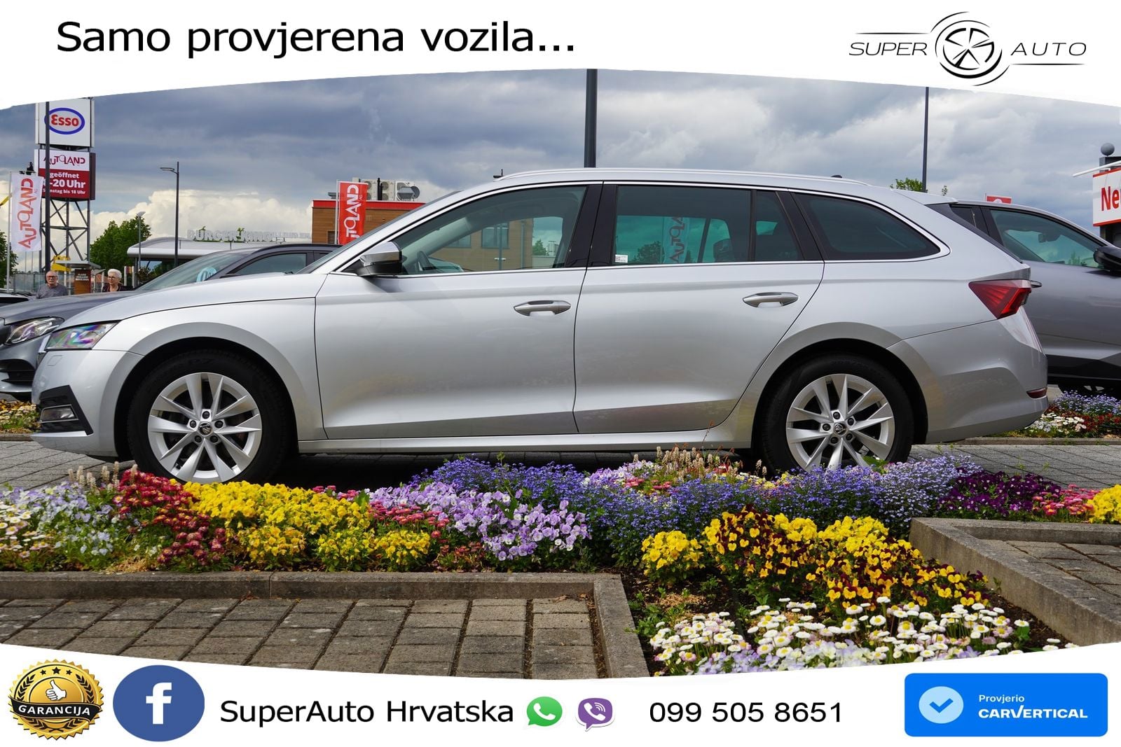 Škoda Octavia Combi 2.0 TSI (190 KS) 4x4 DSG LED+GR SJED+ACC