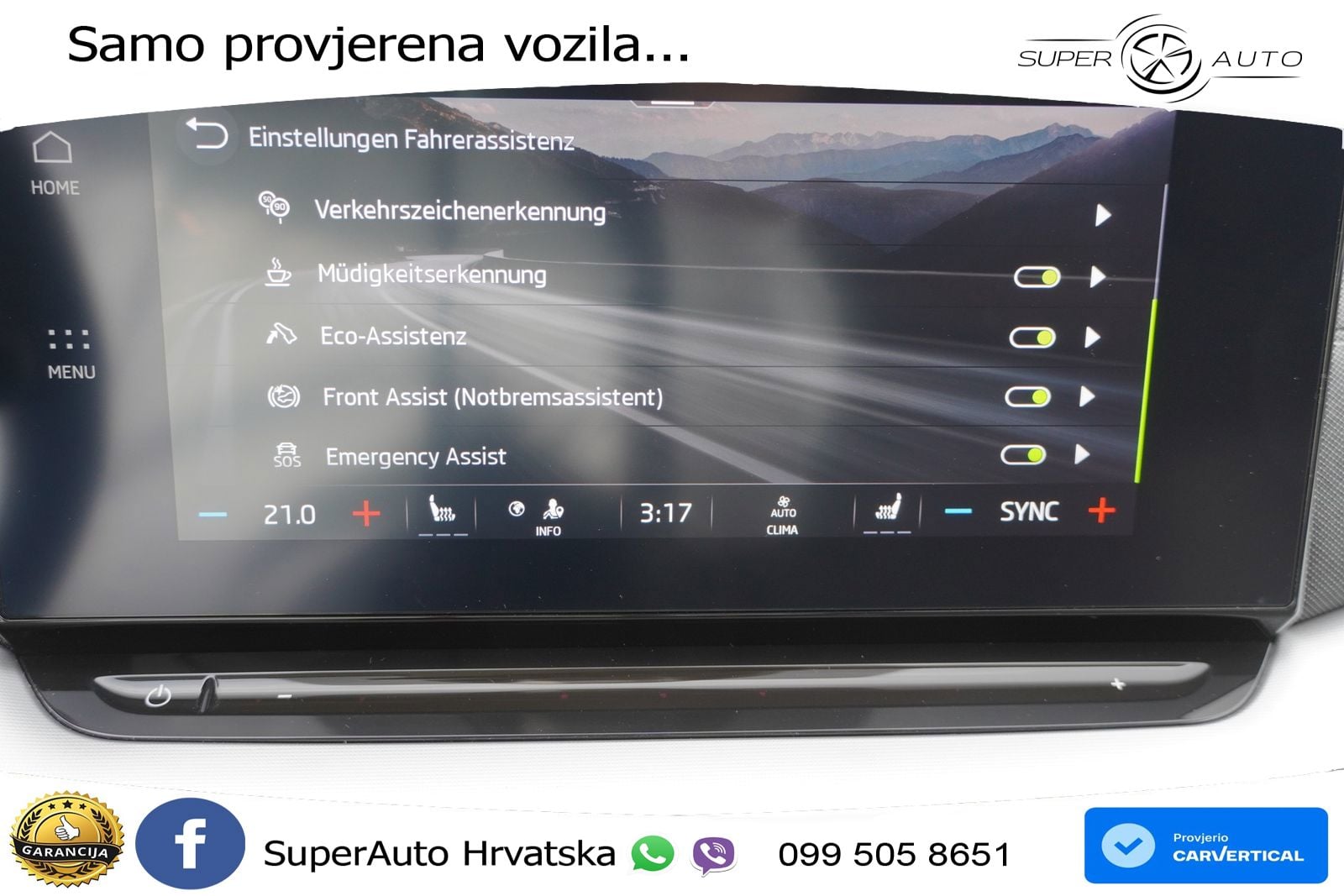 Škoda Octavia Combi 2.0 TSI (190 KS) 4x4 DSG LED+GR SJED+ACC