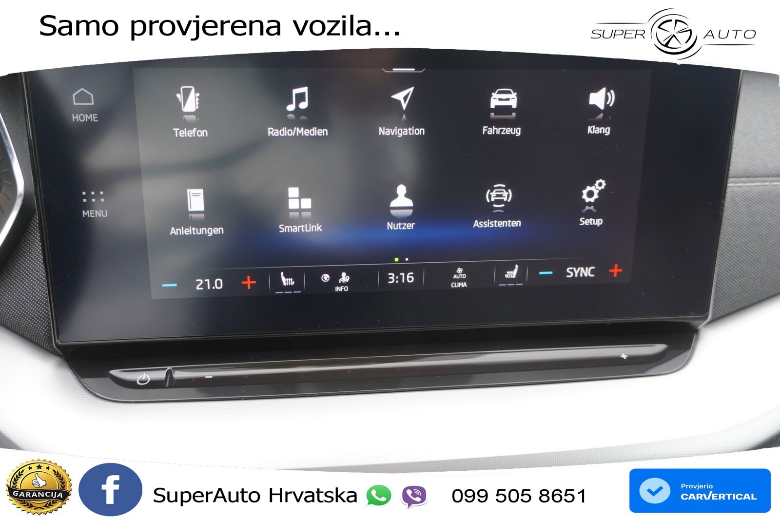 Škoda Octavia Combi 2.0 TSI (190 KS) 4x4 DSG LED+GR SJED+ACC