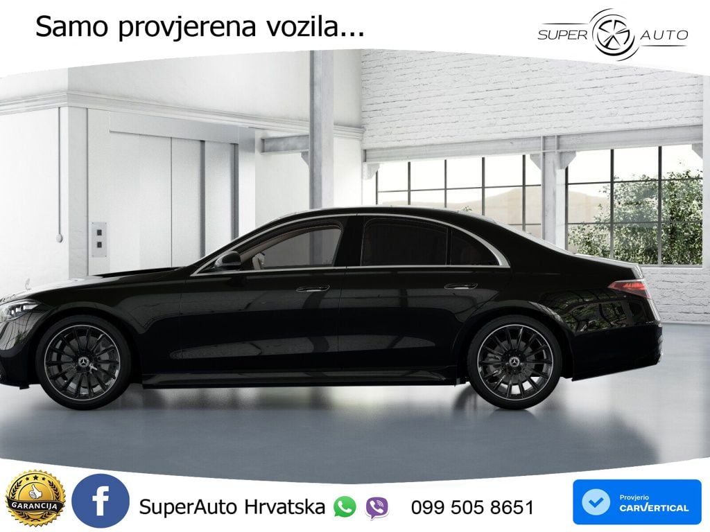 Mercedes S 350d (313 KS) EQ Boost 4MATIC 9G-TRONIC AMG ZRAČNI+ACC+GR SJED+KAM+PANO
