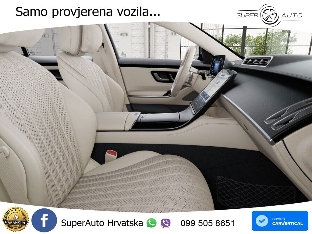 Mercedes S 350d (313 KS) EQ Boost 4MATIC 9G-TRONIC AMG ZRAČNI+ACC+GR SJED+KAM+PANO