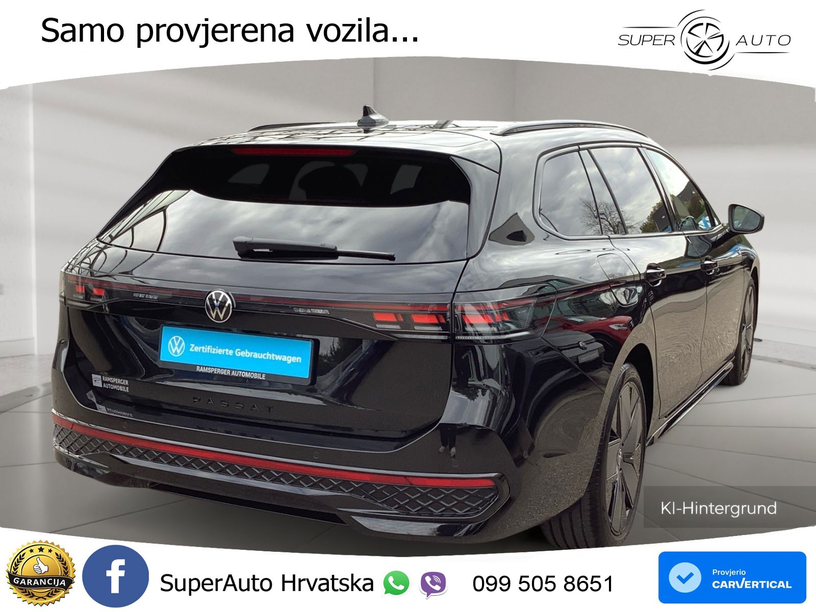 Volkswagen Passat Variant 2.0 TDI (193 KS) 4MOTION DSG R-Line LED+GR SJED+ACC