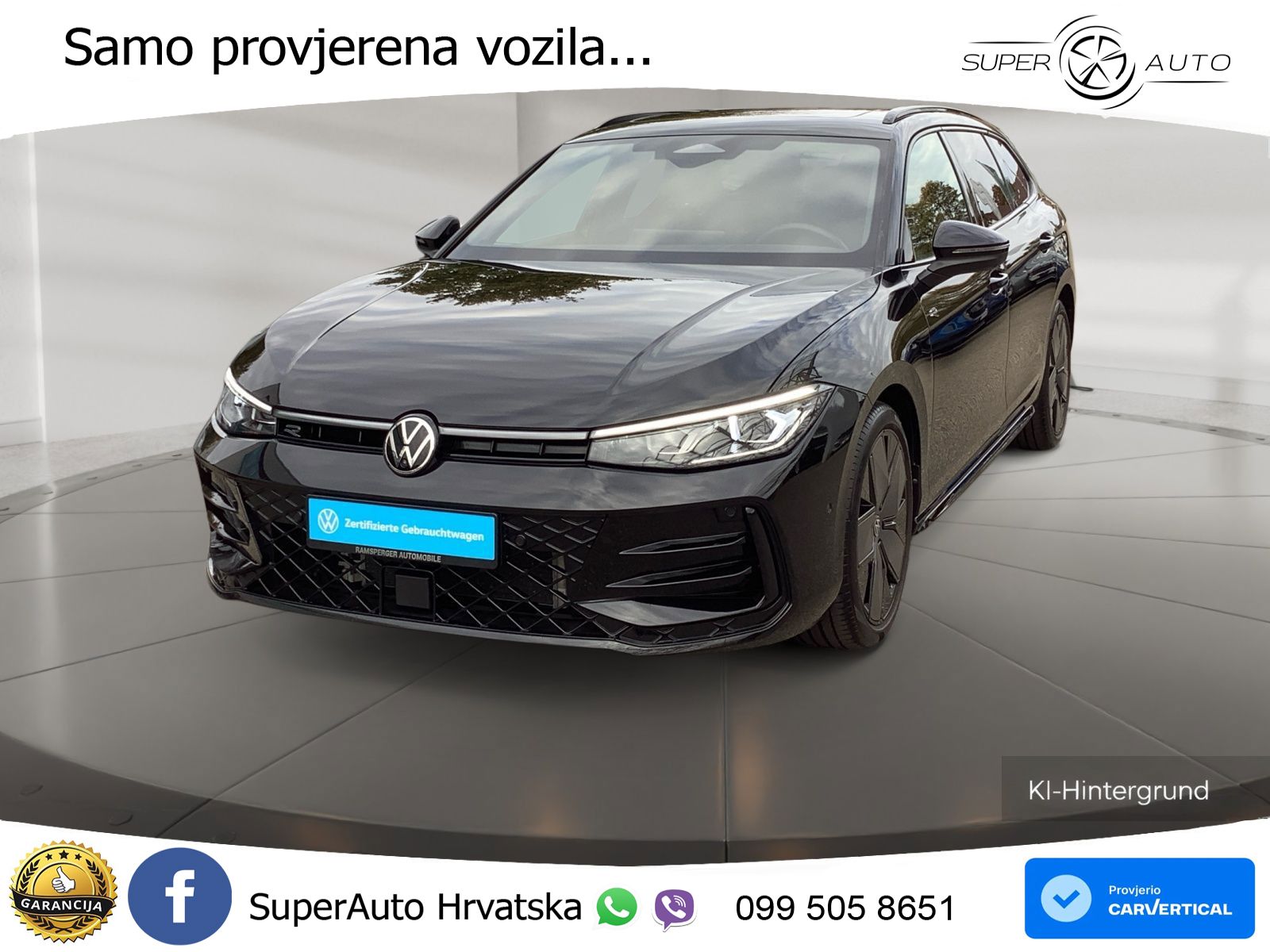 Volkswagen Passat Variant 2.0 TDI (193 KS) 4MOTION DSG R-Line LED+GR SJED+ACC