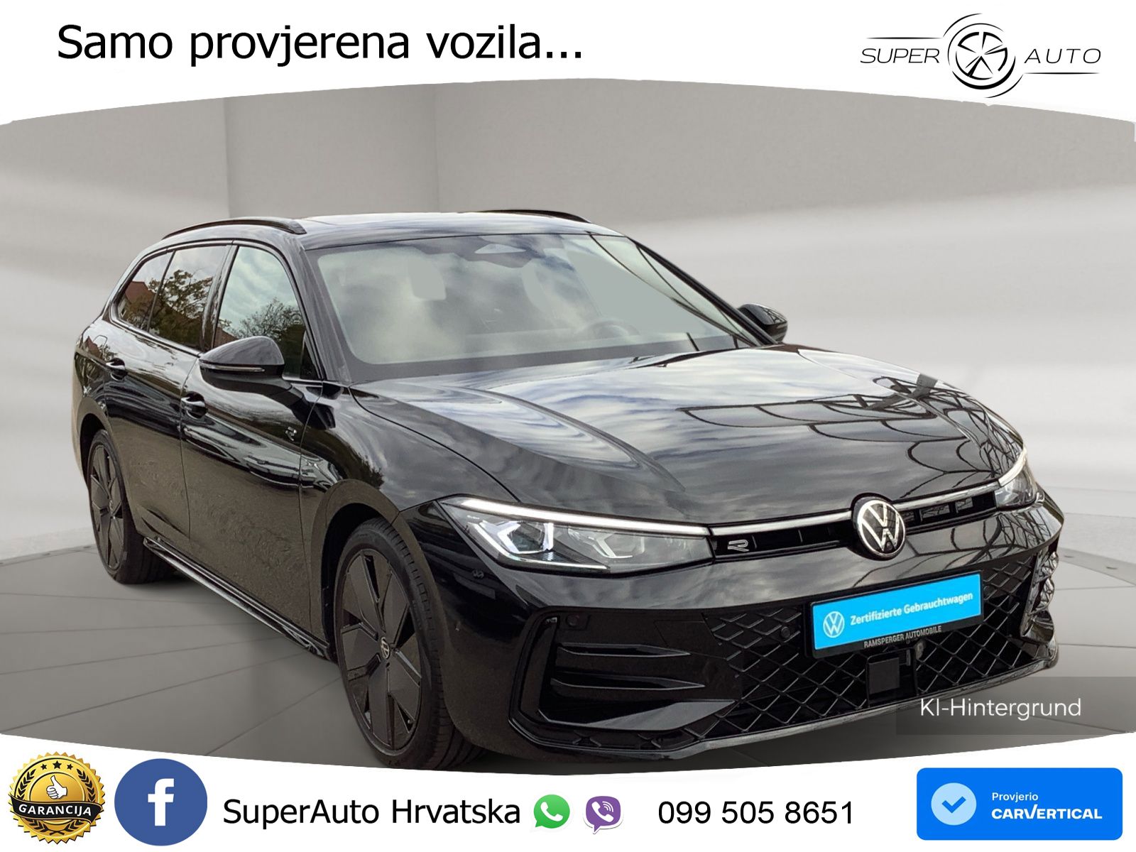 Volkswagen Passat Variant 2.0 TDI (193 KS) 4MOTION DSG R-Line LED+GR SJED+ACC