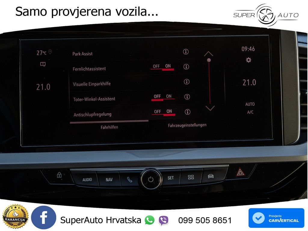 Opel Grandland 1.2i Turbo (130 KS) Automatic GS LED+GR SJED+ACC