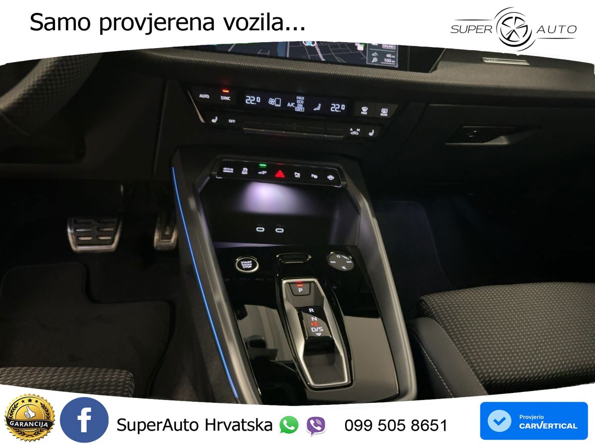 Audi A3 45 TFSIe (272 KS) S tronic S line LED+GR SJED+ACC