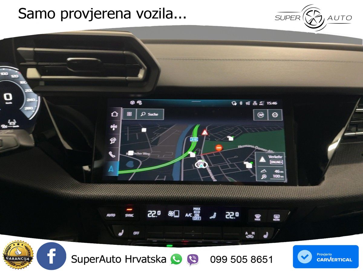 Audi A3 45 TFSIe (272 KS) S tronic S line LED+GR SJED+ACC