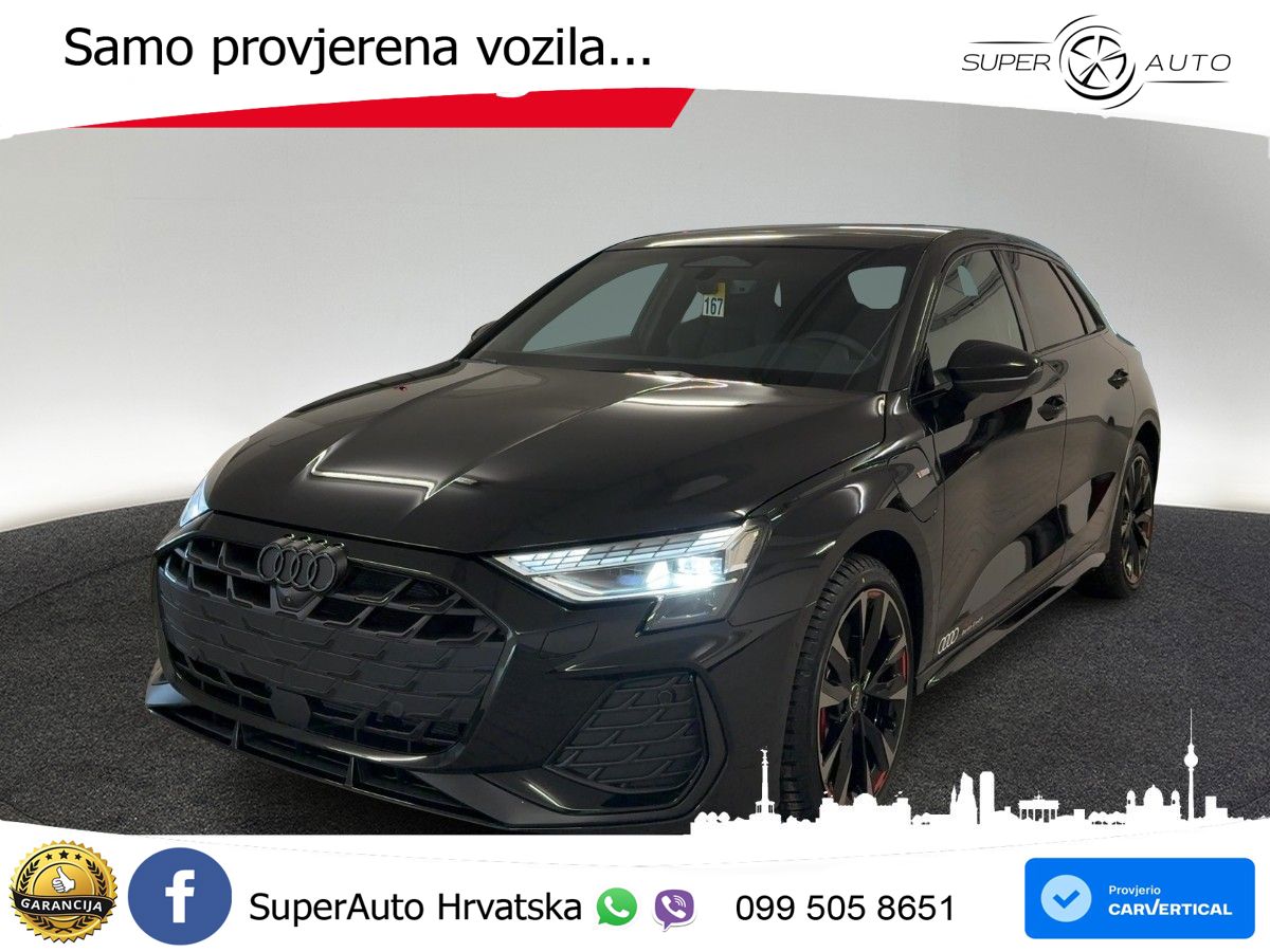 Audi A3 45 TFSIe (272 KS) S tronic S line LED+GR SJED+ACC