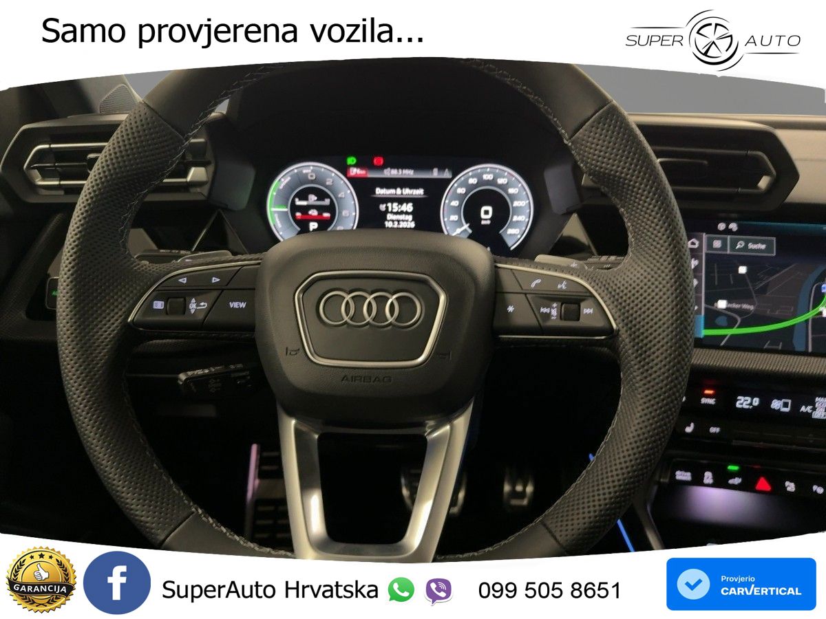 Audi A3 45 TFSIe (272 KS) S tronic S line LED+GR SJED+ACC