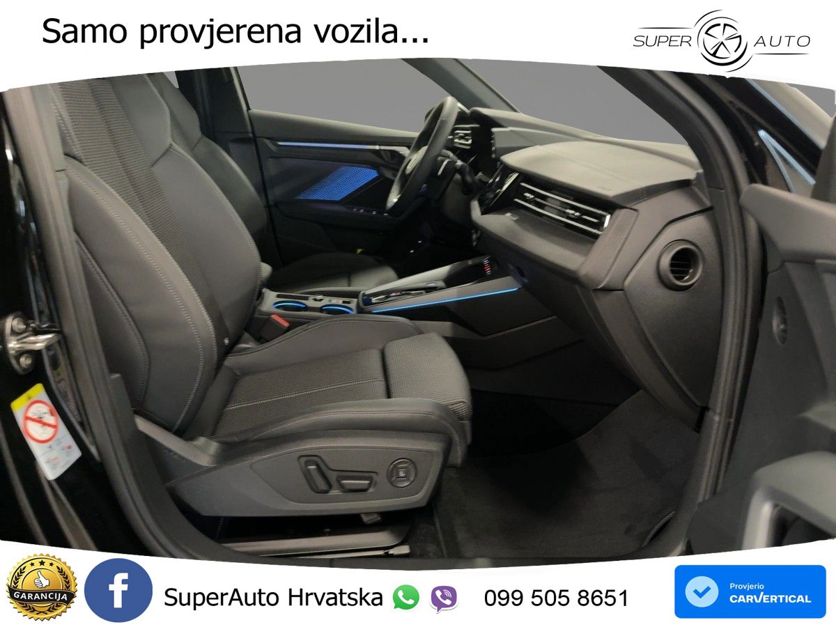 Audi A3 45 TFSIe (272 KS) S tronic S line LED+GR SJED+ACC