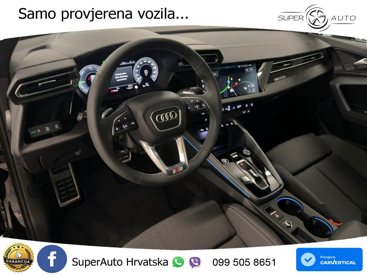 Audi A3 45 TFSIe (272 KS) S tronic S line LED+GR SJED+ACC