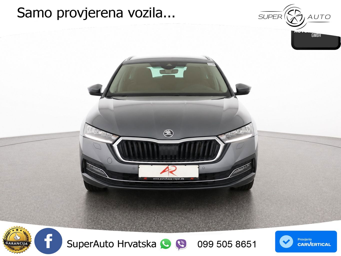 Škoda Octavia Combi 2.0 TDI (150 KS) DSG LED+GR SJED+ACC