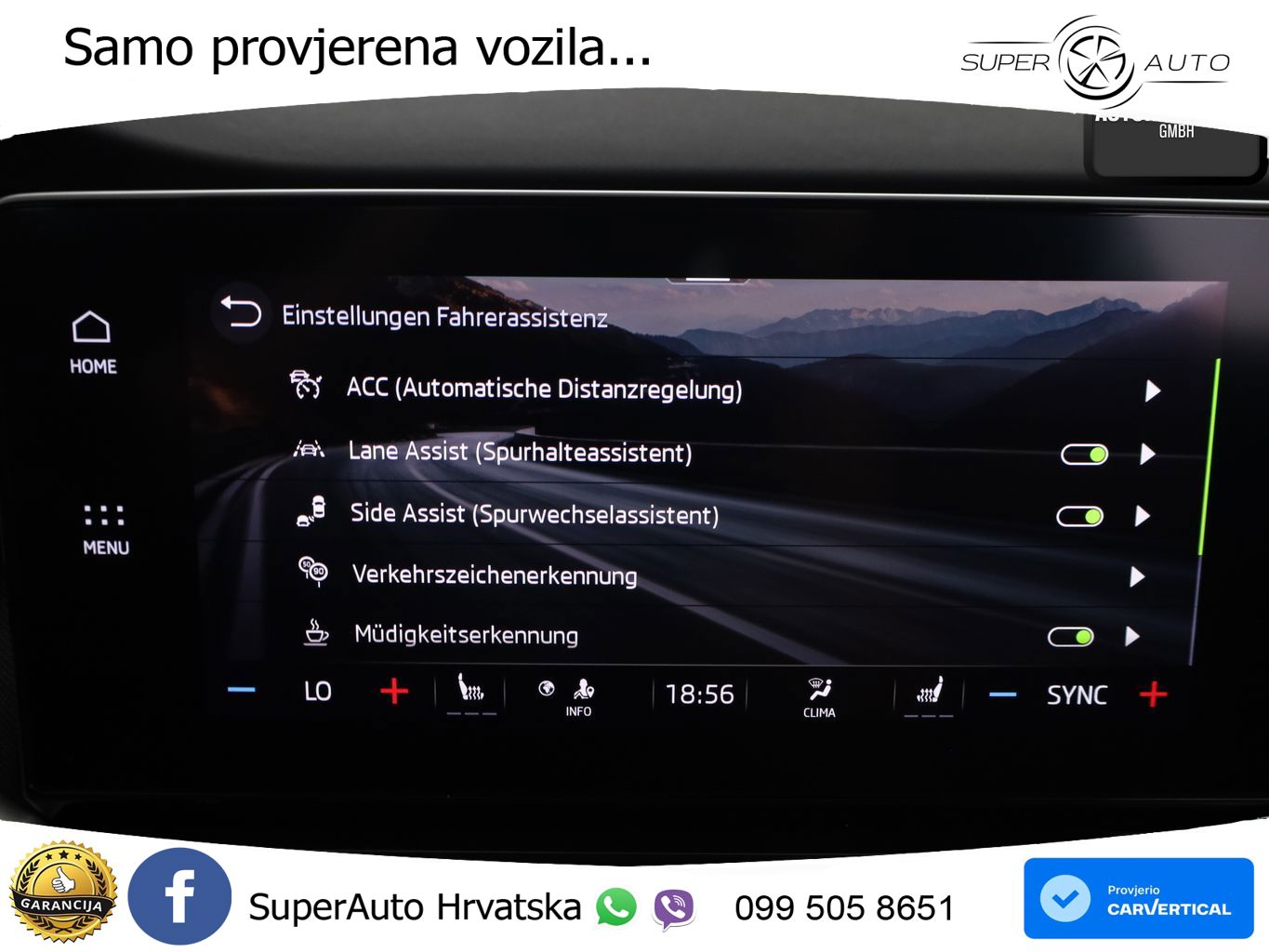 Škoda Octavia Combi 2.0 TDI (150 KS) DSG LED+GR SJED+ACC
